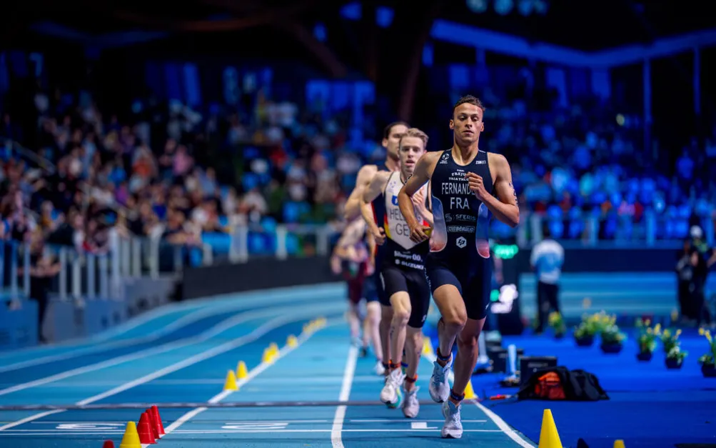 T1 world cup  indoor triathlon