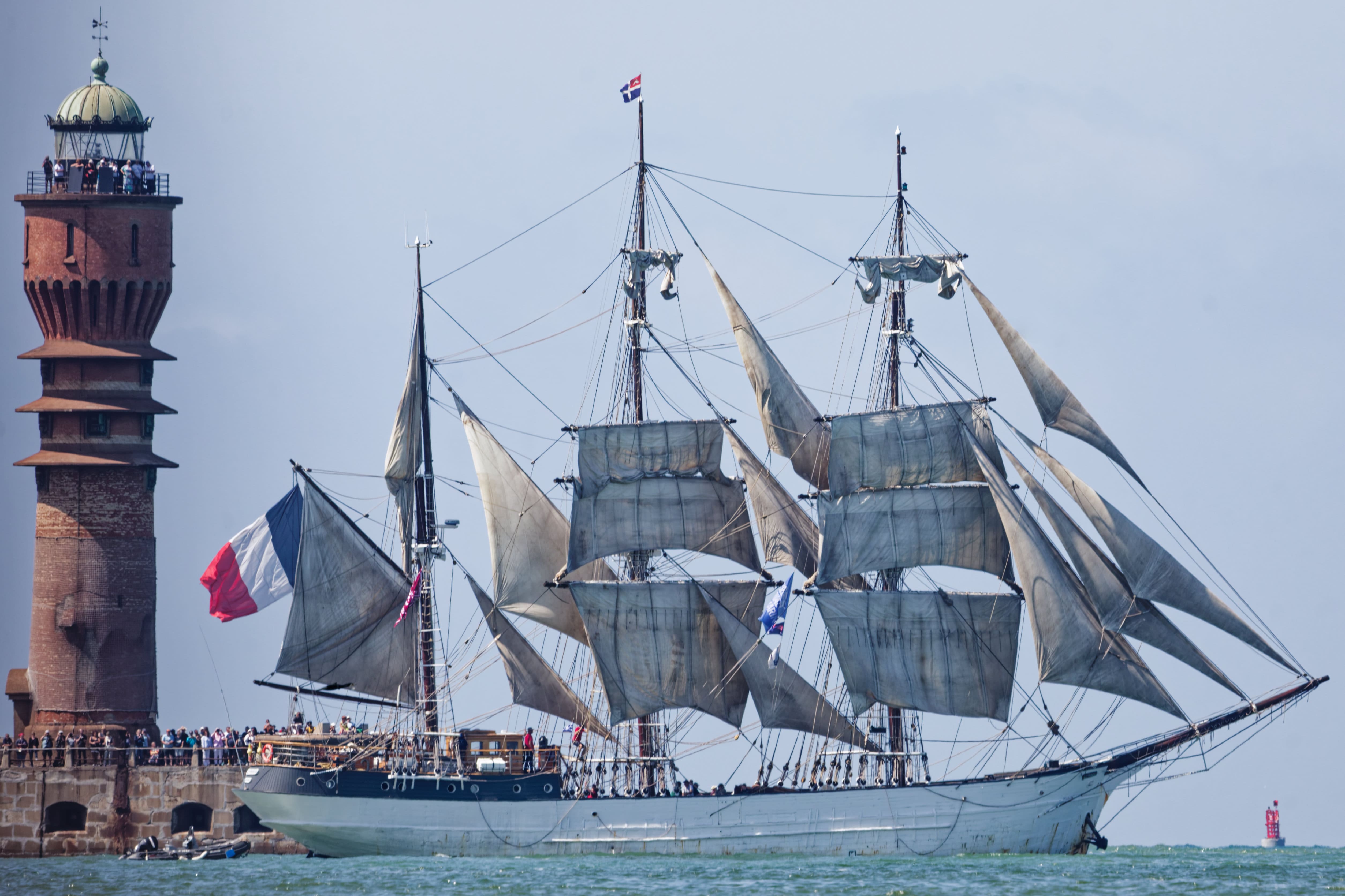 Le Belem lors des Voiles de Légende